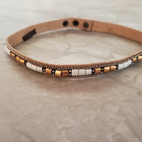 ✨ Stella & Dot Rhinestones Crystals Pave Beads Beaded Cady Wrap Bracelet ✨ - Picture 2 of 12